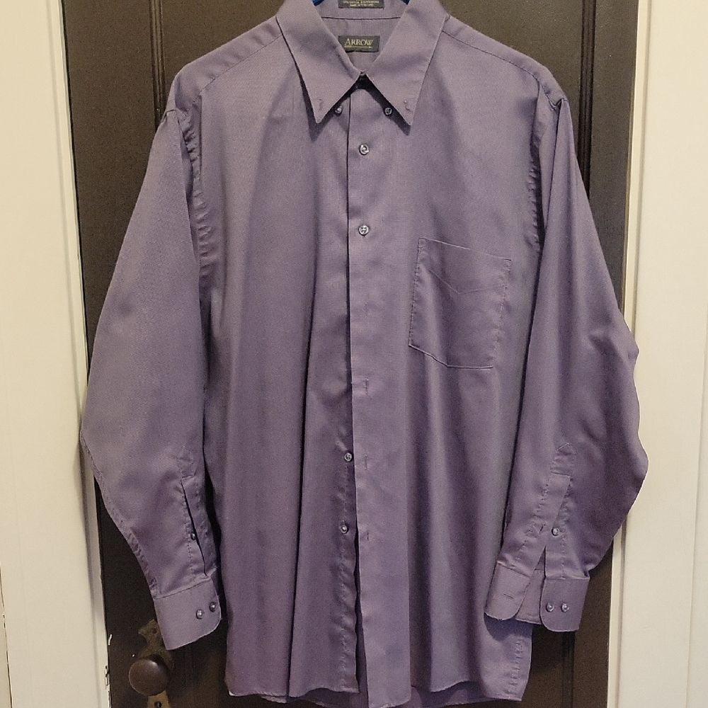 Arrow Men's Dress Shirt Size L